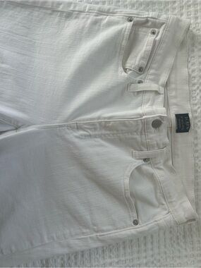 J. Crew Women’s Skinny Jeans in White